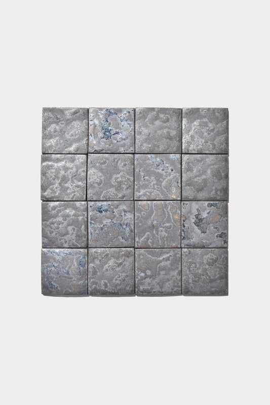 Ember CRATER Piedras 72 tile layout on off-white background