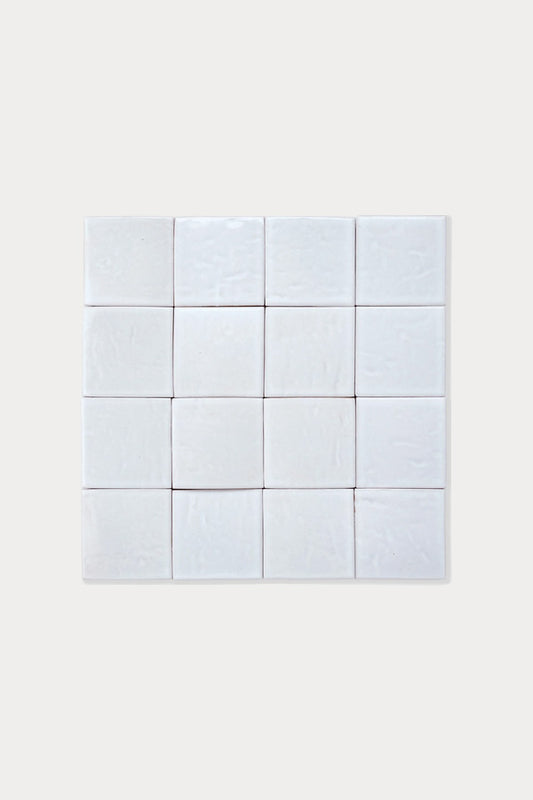 Summit DENALI Arctic Gloss tile layout on off-white background