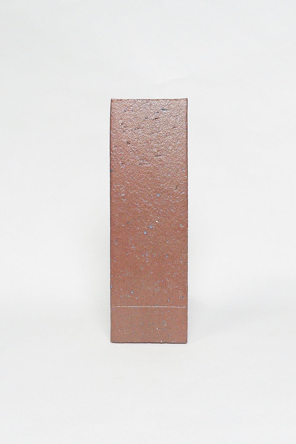 Artisan Fired Brick terracotta red thin brick tile with a matte glaze and textured surface