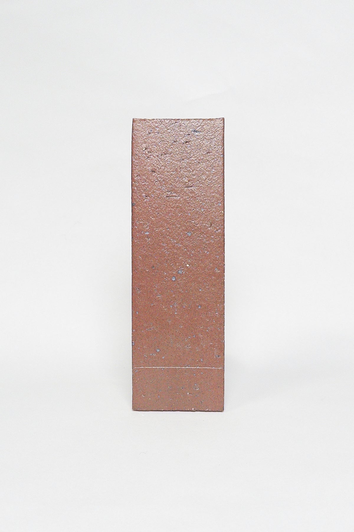 Artisan Fired Brick terracotta red thin brick tile with a matte glaze and textured surface
