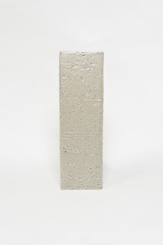Artisan Stone Grey thin brick tile with a matte glaze and subtly uneven surface