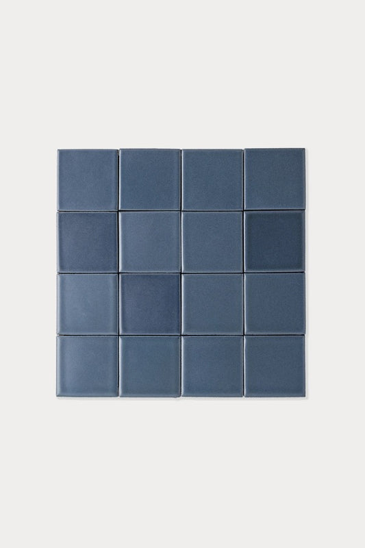 Summit BASIN Whale Grey Matte tile layout on off-white background
