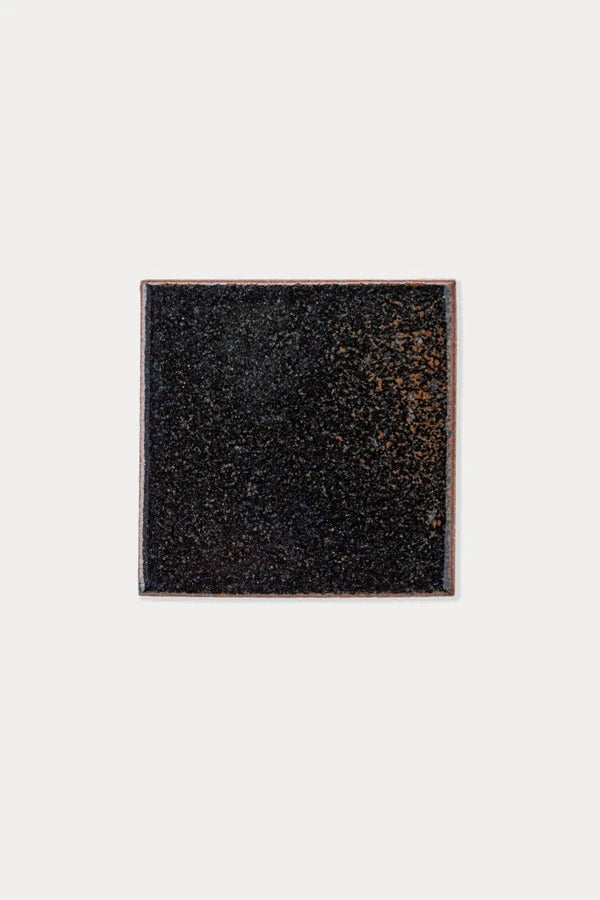 Summit GUNNISON Tenmoblue Gloss tile sample on off-white background