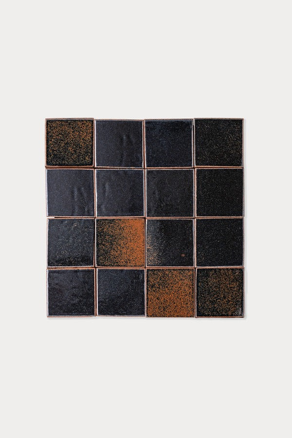 Summit GUNNISON Tenmoblue Gloss tile layout on off-white background