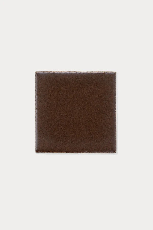 Summit MAMMOTH Maize Brown Matte tile sample on off-white background